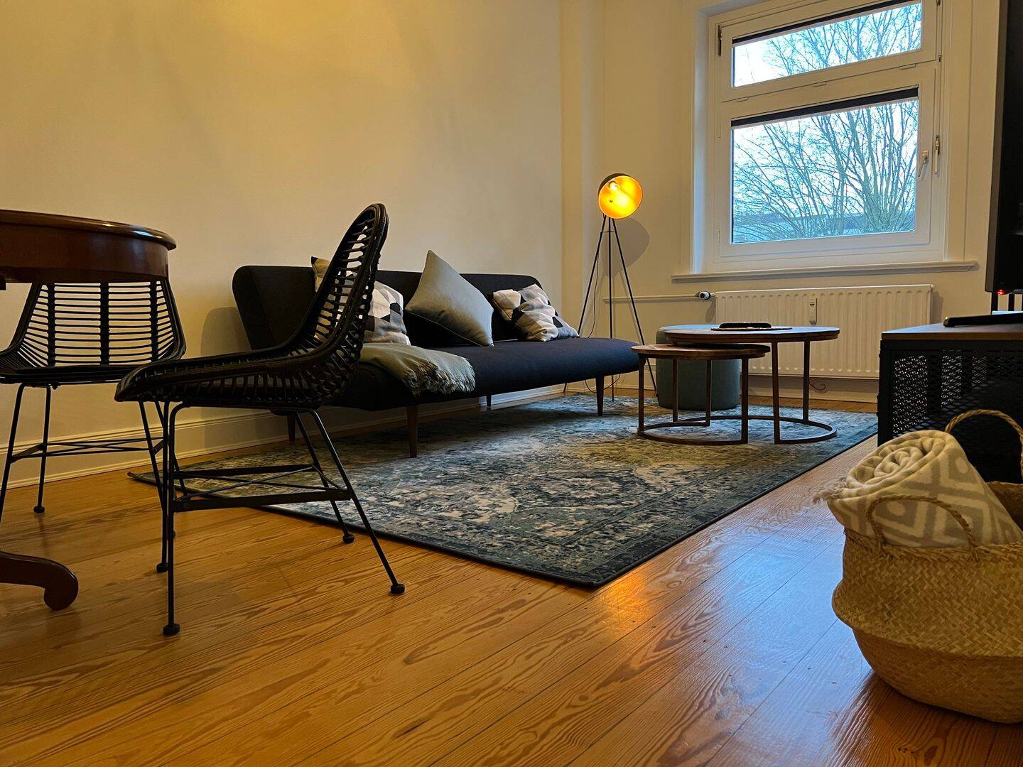 Furnished 2-Room Apartment with Balcony in Winterhude
