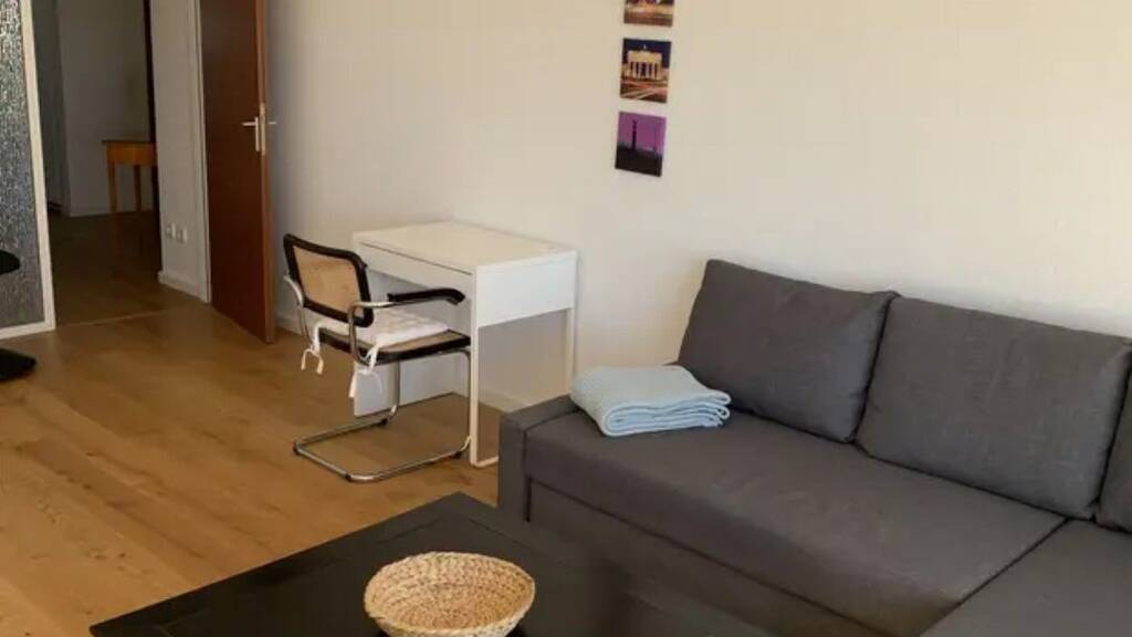 Fully Furnished 2-Room Apartment with Balcony & Parking