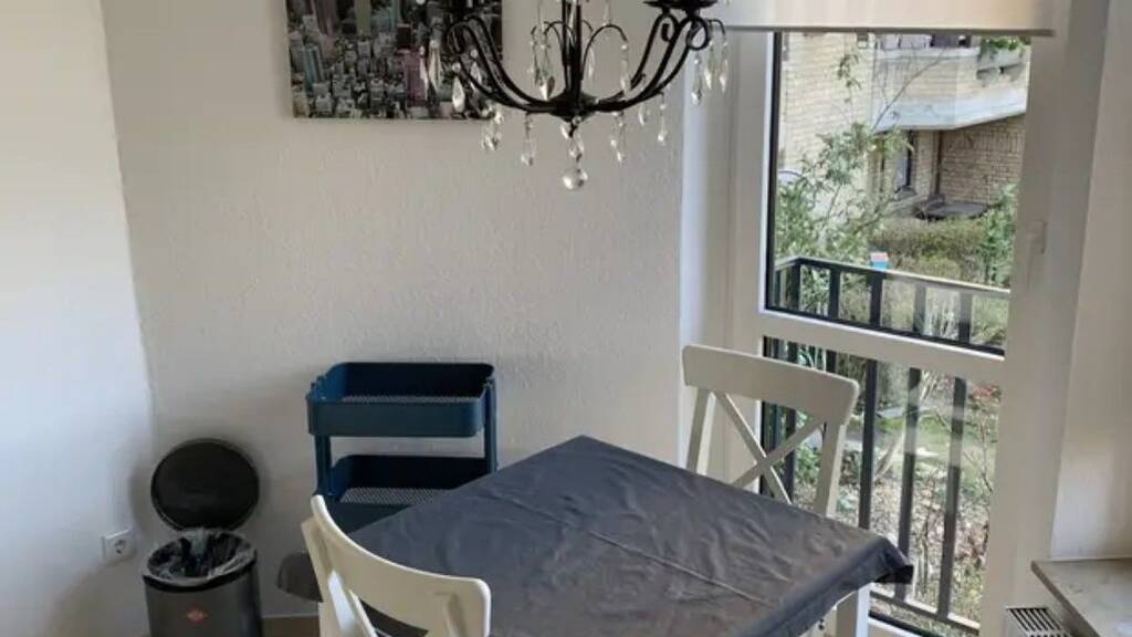Fully Furnished 2-Room Apartment with Balcony & Parking