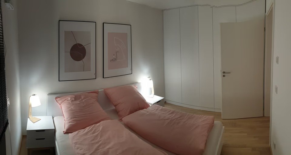 Stylish Fully Furnished 2-Room Apartment with Balcony & Parking