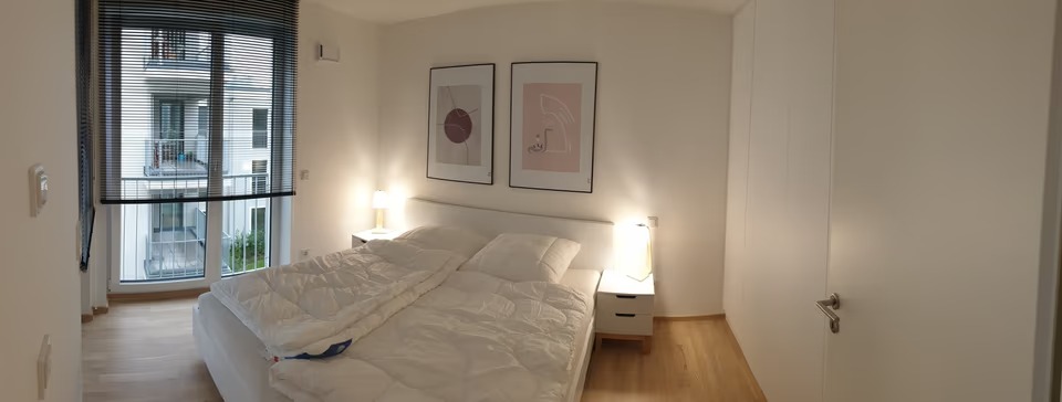 Stylish Fully Furnished 2-Room Apartment with Balcony & Parking