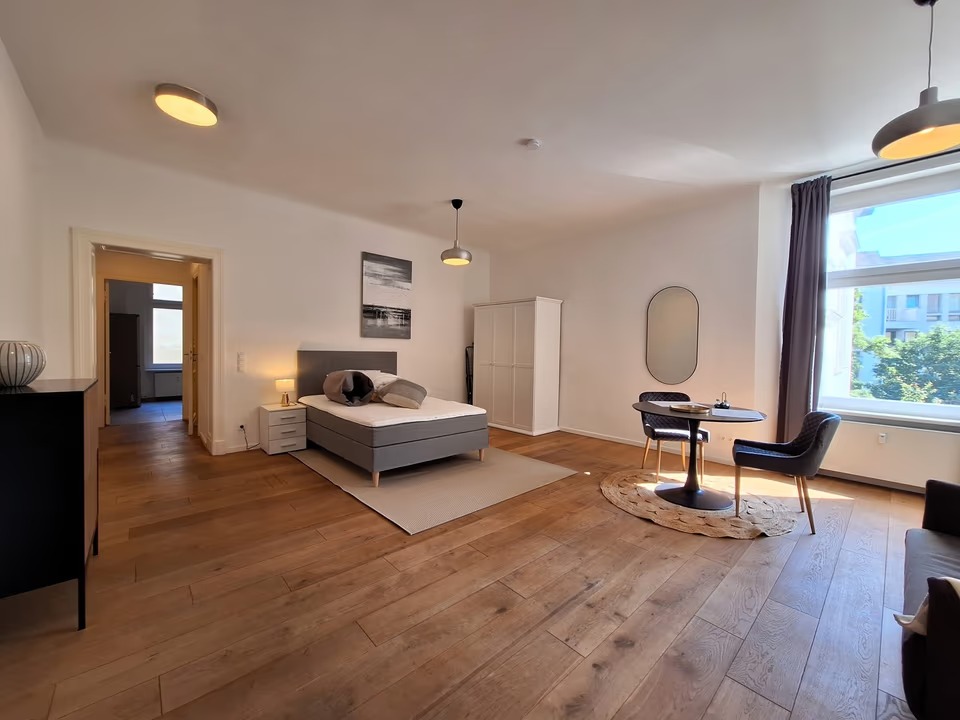 Charming Furnished 1-Room Studio in Historic Building – Schöneberg, Berlin