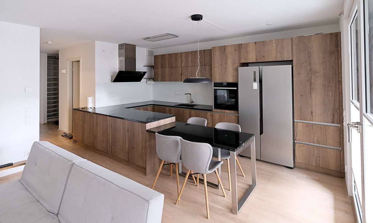 Modern 3-Room Ground Floor Apartment with Terrace, Two Bathrooms & Premium Kitchen