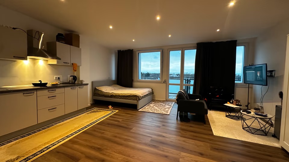 Modern Furnished 1-Room Apartment with Balcony in Leverkusen-Opladen