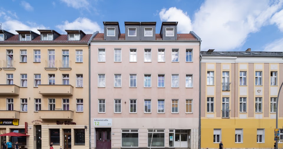 Furnished 1-Room Apartment in a Green Courtyard in Berlin-Köpenick