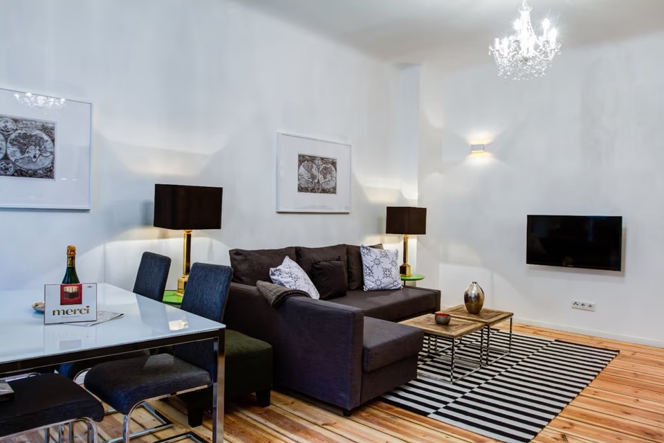 3-room fully furnished apartment in Berlin-Wedding