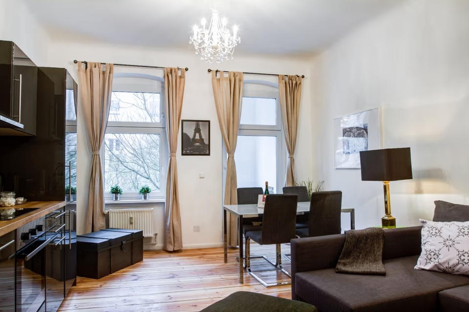 3-room fully furnished apartment in Berlin-Wedding
