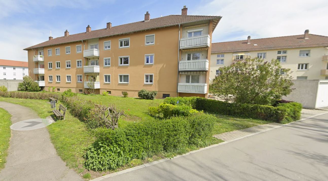 Bright 2-Room Apartment in a Peaceful Location of Biberach an der Riß