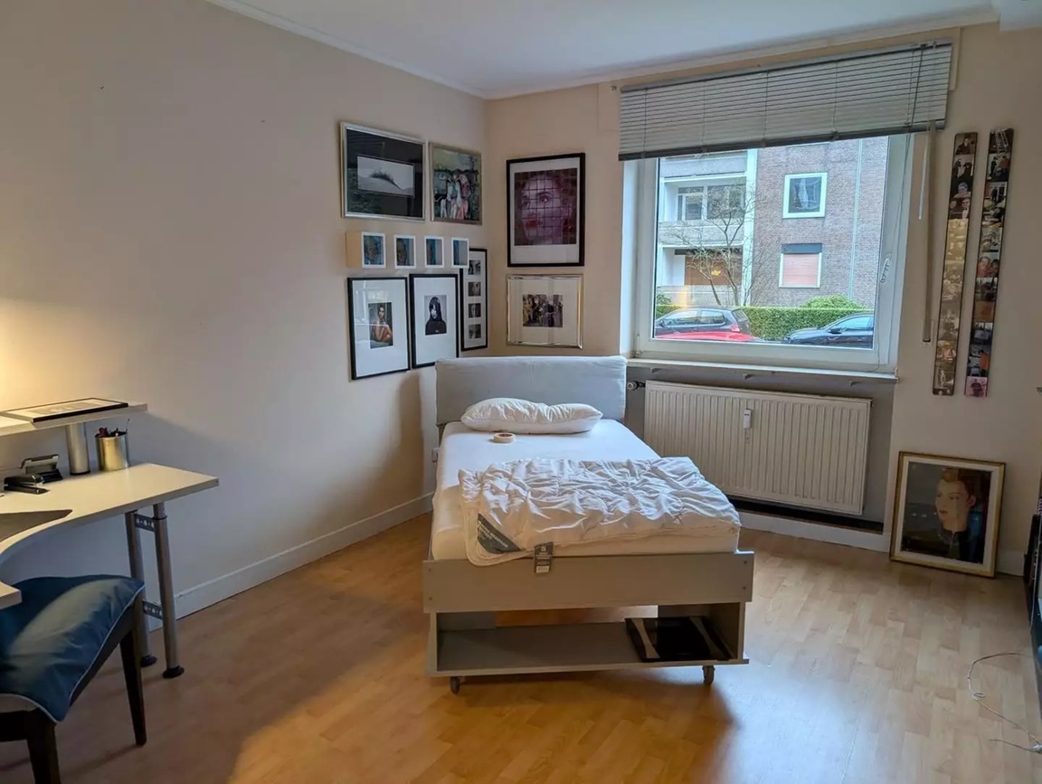 2-Room Apartment with Balcony in Düsseldorf-Kaiserswerth