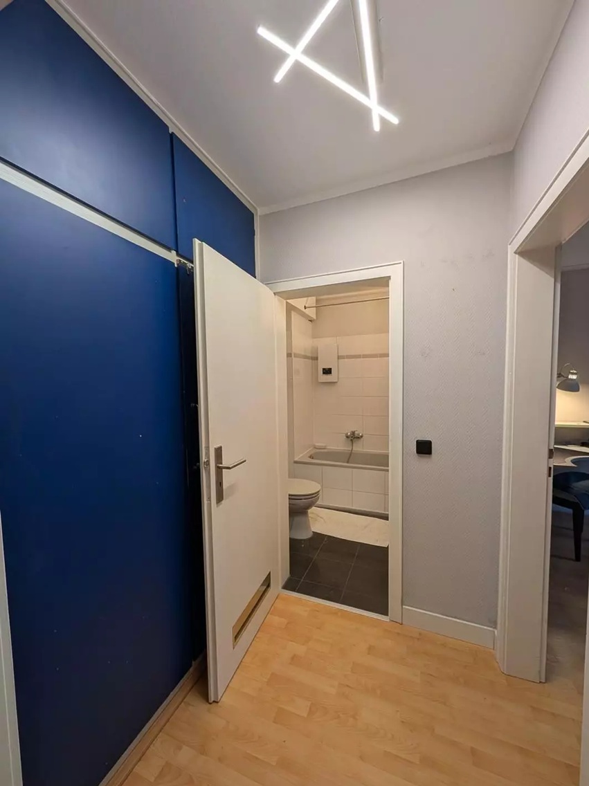 2-Room Apartment with Balcony in Düsseldorf-Kaiserswerth
