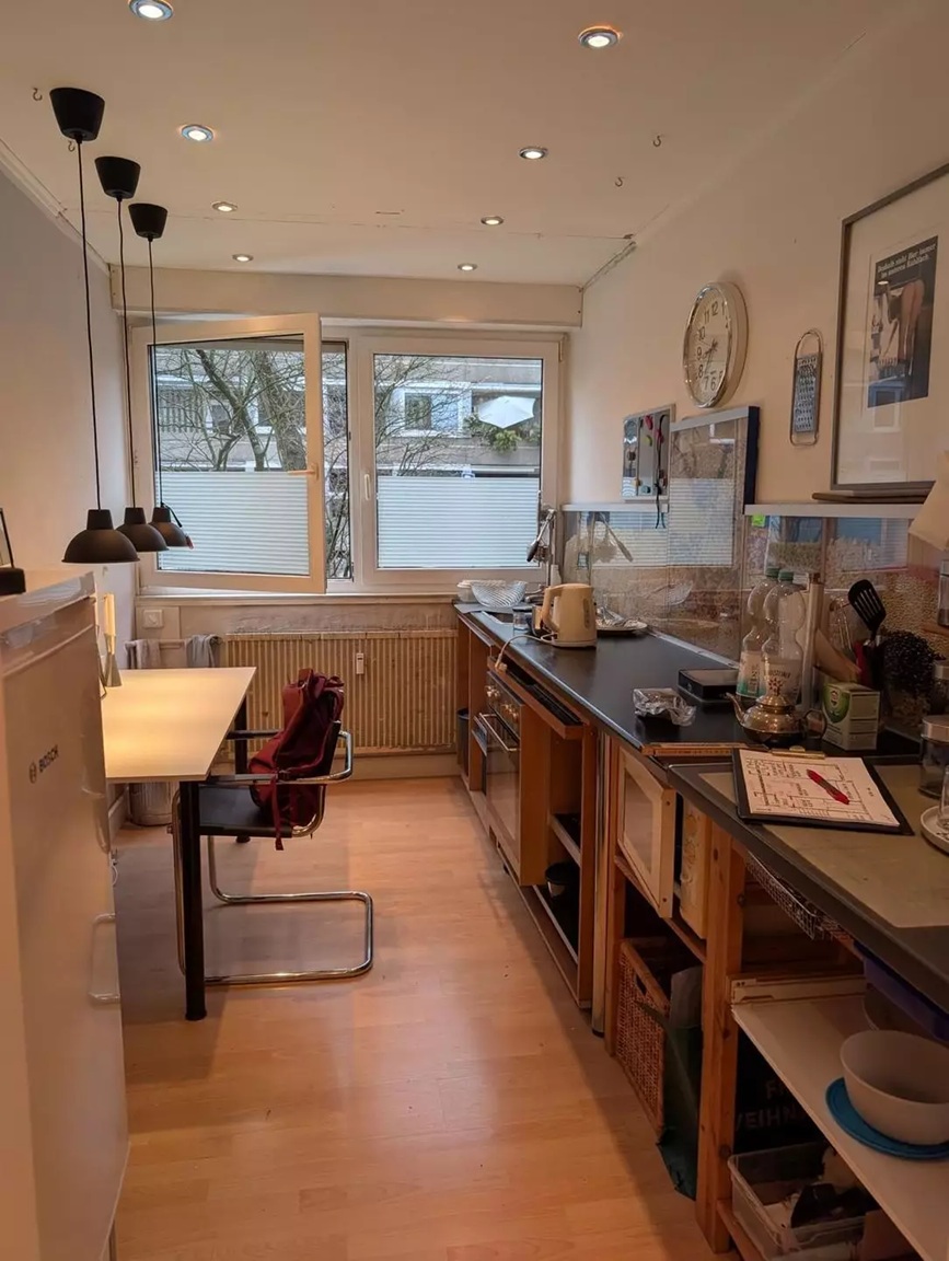 2-Room Apartment with Balcony in Düsseldorf-Kaiserswerth