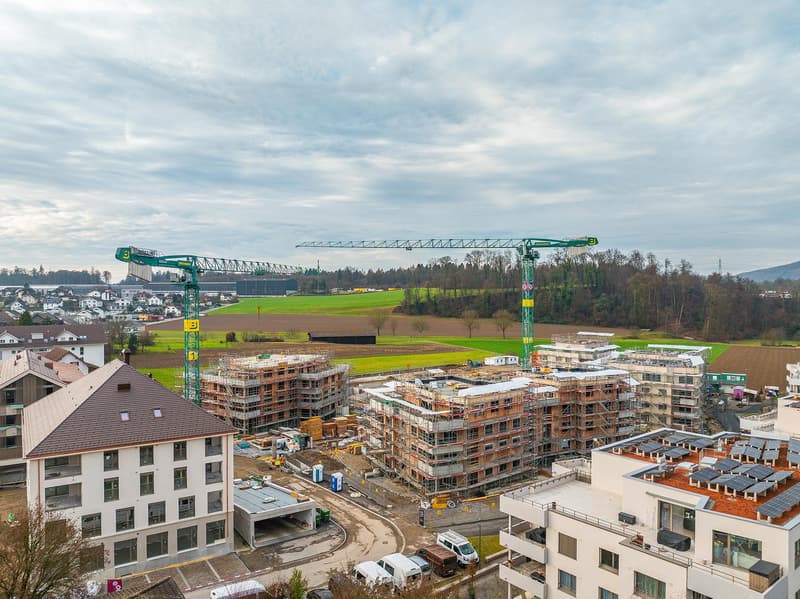 Modern 5.5-Room Family Apartment in New Development in Othmarsingen (CH)