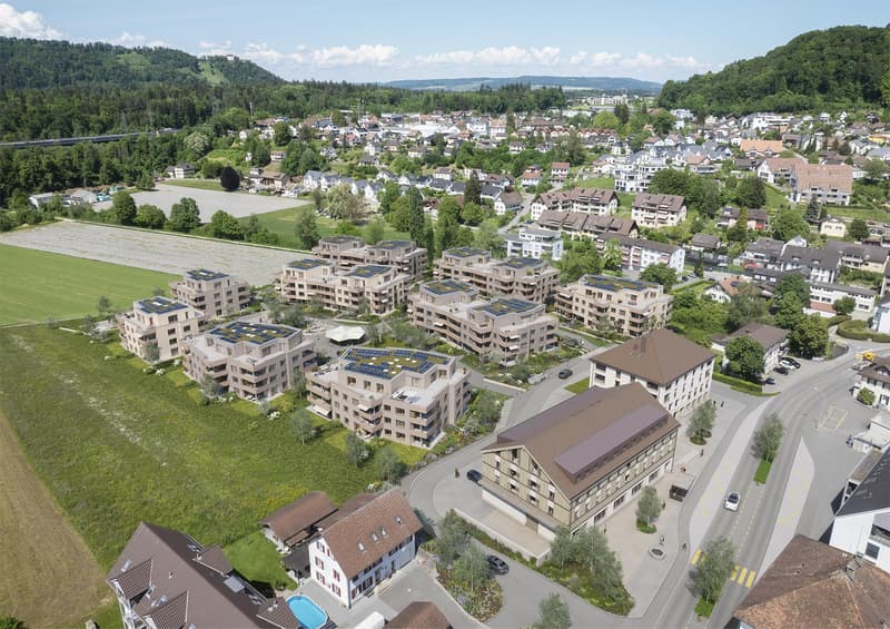 Modern 5.5-Room Family Apartment in New Development in Othmarsingen (CH)