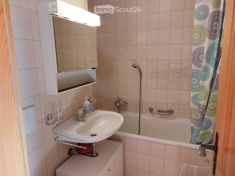 Alpine 2-Room Furnished Apartment with Balcony in Haute-Nendaz