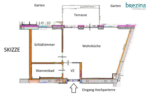 Modern 2-Room Garden Apartment with Terrace in Vienna