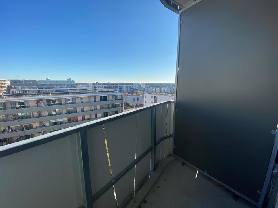 Möbliertes 1-Zimmer Apartment mit Balkon in München-Riem